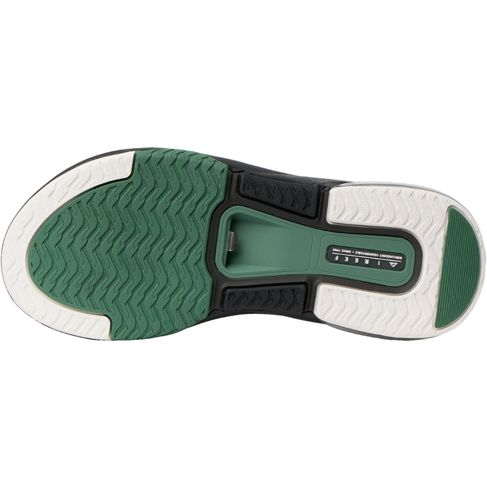 2026 Reef Mens Fanning+ Sandals CJ9037 - White / Black / Green